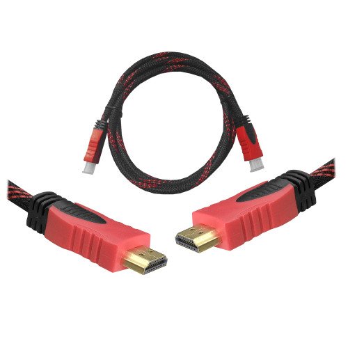 Cable HDMI-HDMI 3m red v1.4...