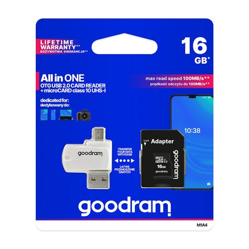 GoodRam memory card 16GB...