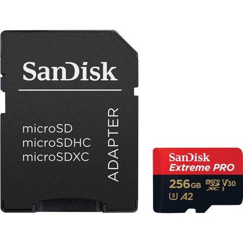 SanDisk memory card 256GB...