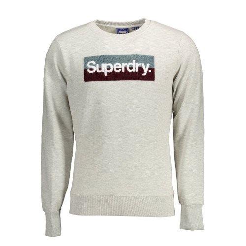 SUPERDRY Meeste sviiter, hall