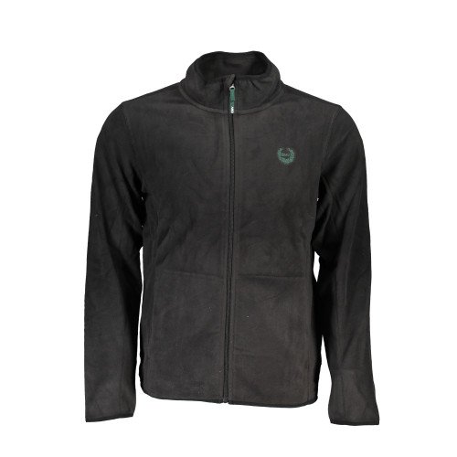 GIAN MARCO VENTURI Мужской свитшот с молнией, черный