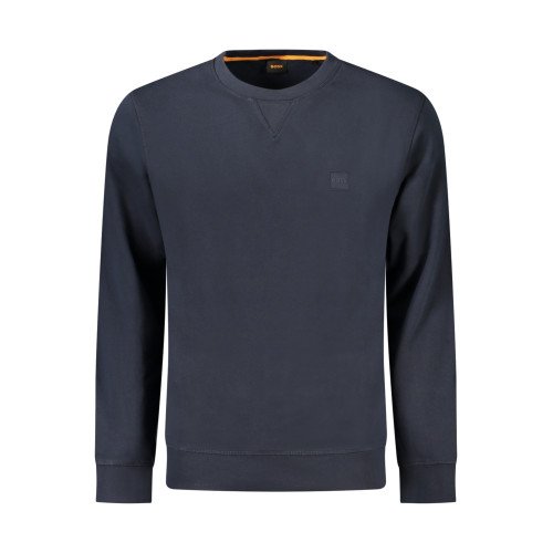 BOSS Man's zip-up sweatshirt, blue