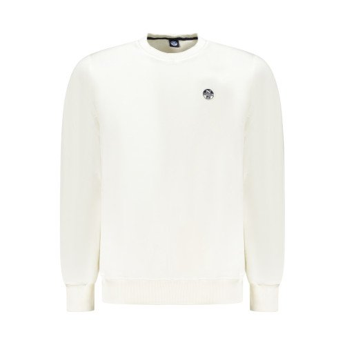 NORTH SAILS Man's zip-up sweatshirt, white
