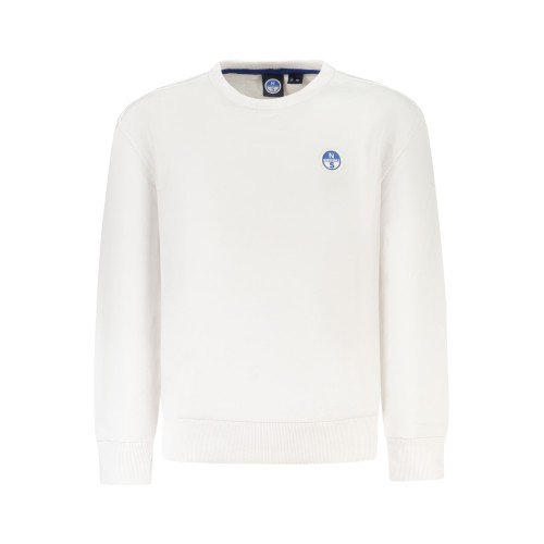 NORTH SAILS Children's zip-up sweatshirt, white