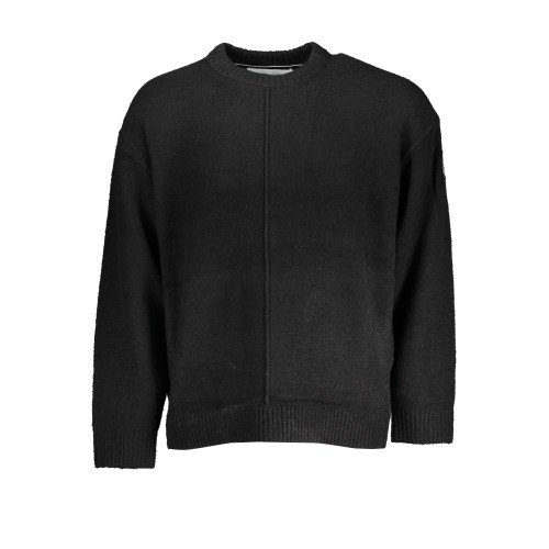 CALVIN KLEIN Vīriešu džemperis, melns