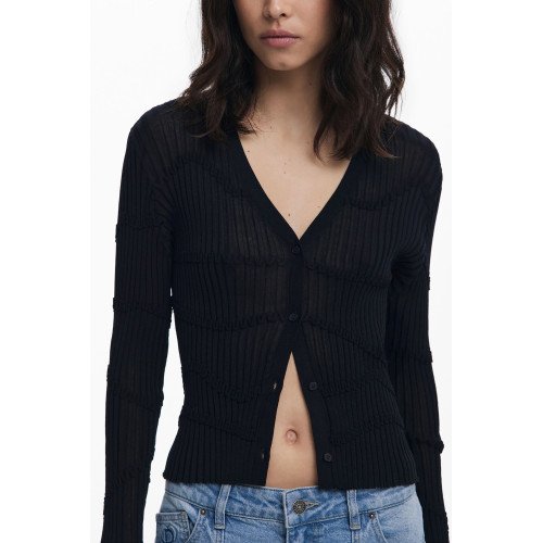 DESIGUAL Women's cardigan, black