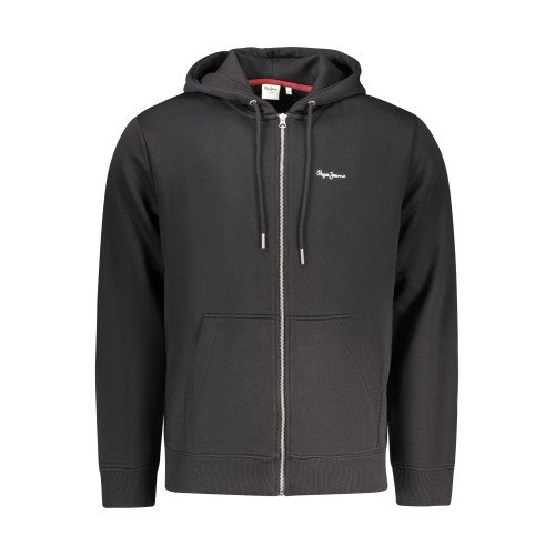 PEPE JEANS Men's zip-up sweatshirt, black