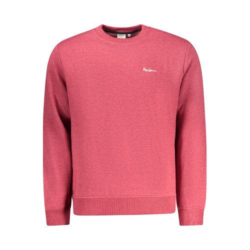 PEPE JEANS Man's zip-up sweatshirt, red