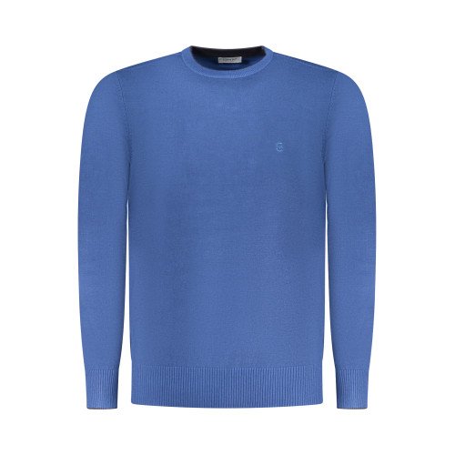 COVERI MOVING Men's blue sweater