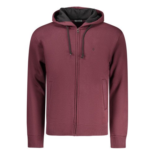 COVERI MOVING Meeste sviiter lukuga, punane