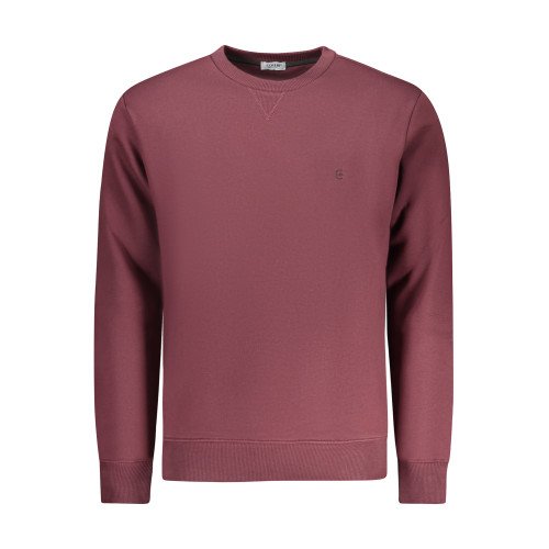 COVERI MOVING Vīriešu džemperis bez rāvējslēdzēja, sarkans