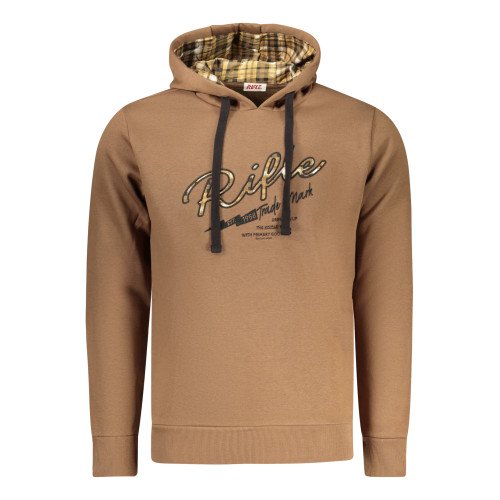 RIFLE Man's sweatshirt, brown