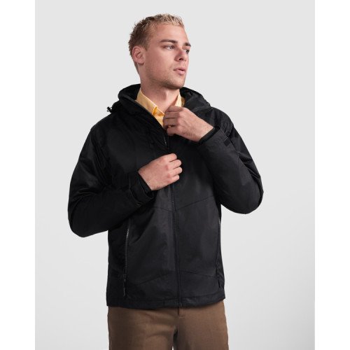 Vīriešu parka ALASKA, melna