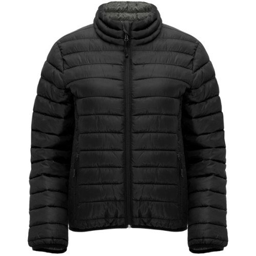 Quilted striukė moterims FINLAND WOMAN, juoda