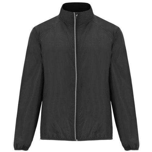 Man's light and breathable windbreaker jacket GLASGOW, black