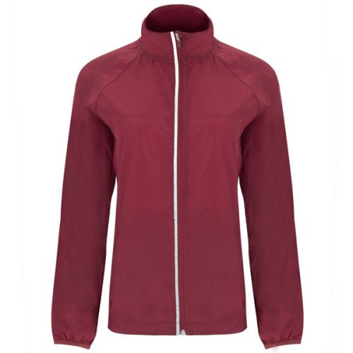 Женская приталенная ветровка GLASGOW WOMAN, бордовая