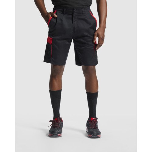 Unisex shorts TAHOE, black/red