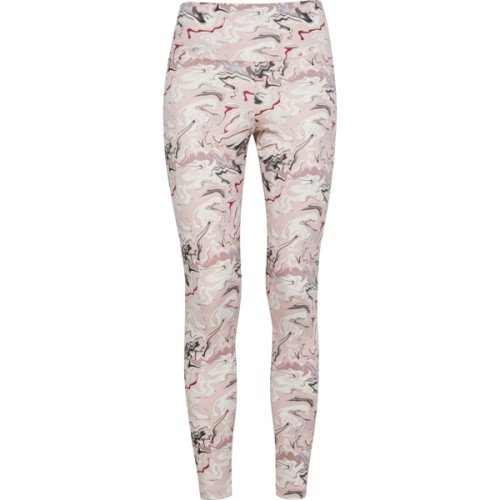 Woman's printed leggings CIRENE, Fussion Pink