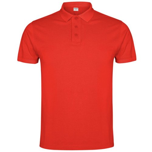 Man's polo shirt IMPERIUM, red