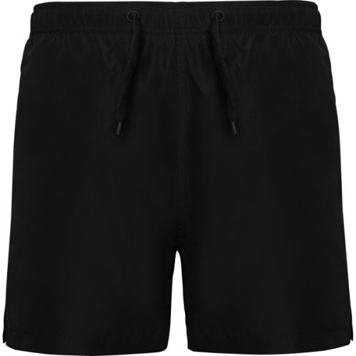 Man's swimming trunks AQUA, black
