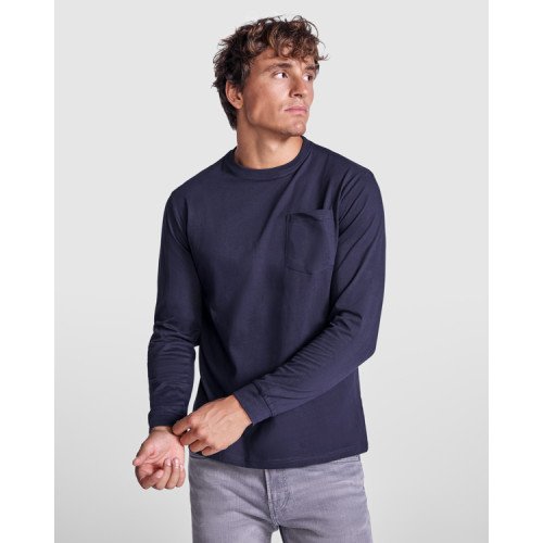 Мужская футболка с длинным...