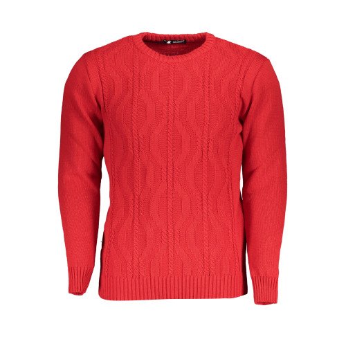 U.S. GRAND Man's sweater, red