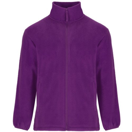 Kid's fleeced jacket ARTIC, purple