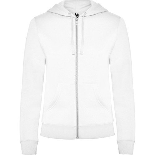 Women's sweat jacket VELETA, white