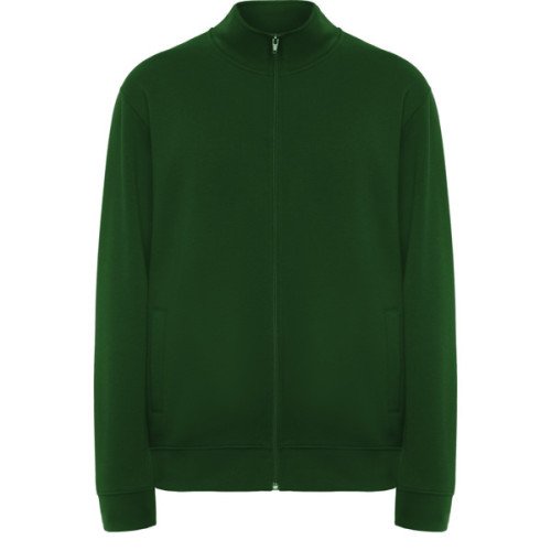 Unisex high collar jacket ULAN, bottle green