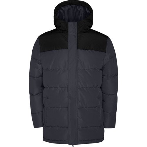 Kid's padded jacket TALLIN, ebony/black