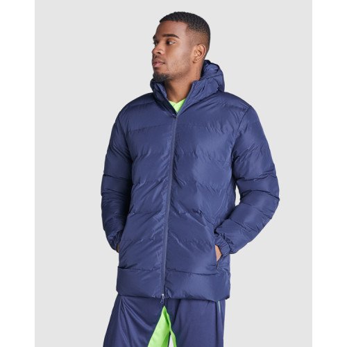 Unisex padded parka NEPAL, navy blue