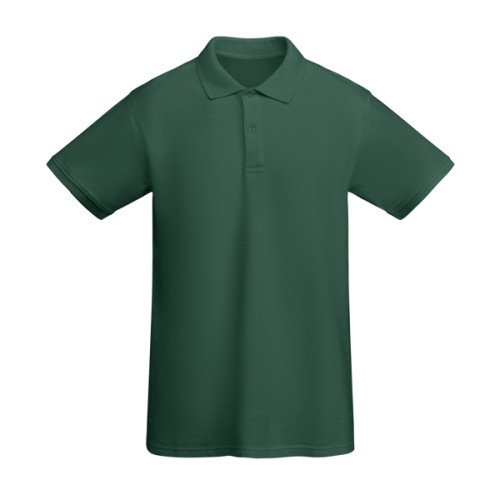 Man's polo shirt PRINCE, bottle green