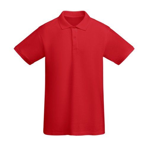 Man's polo shirt PRINCE, red