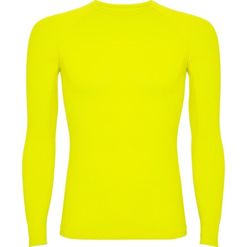 Bērnu termofutbolka PRIME, fluorescējoši dzeltena