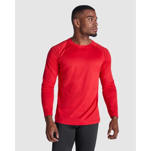 Man's technical long-sleeve...