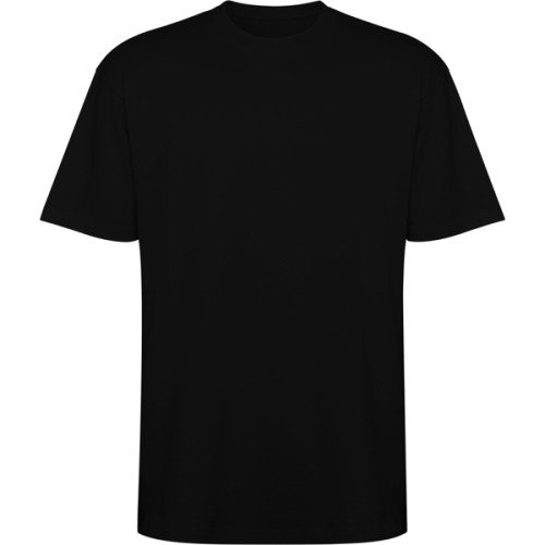 Unisex oversized t-shirt BULL, black