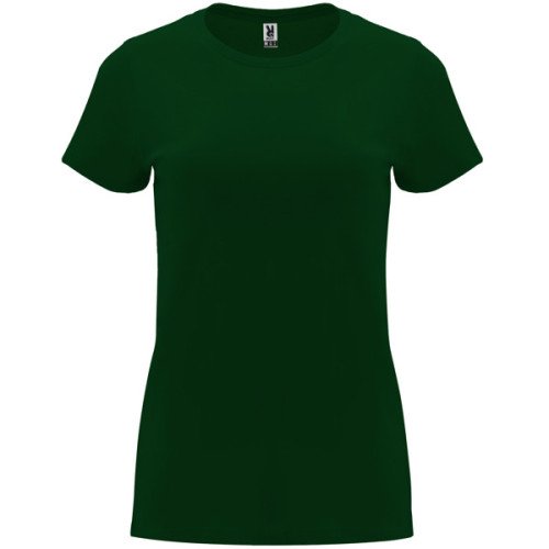 Woman's fitted t-shirt CAPRI, bottle green