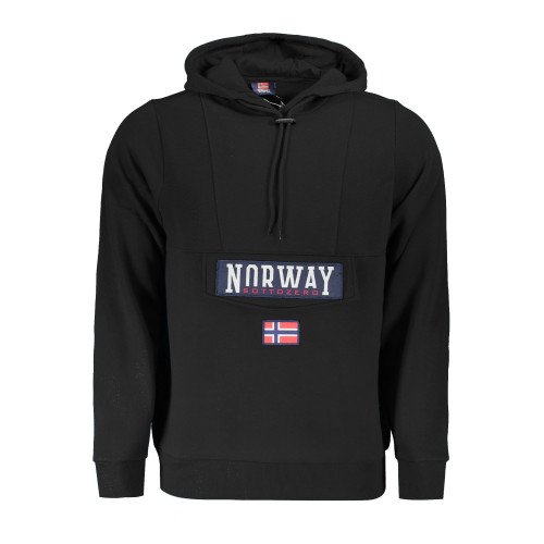 NORWAY 1963 Мужской свитшот, черный