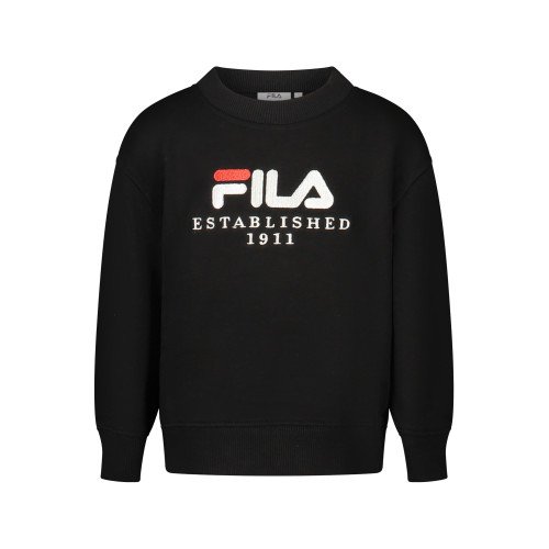 FILA Детский свитшот, черный