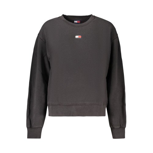 TOMMY HILFIGER Džemperis moterims, juodas