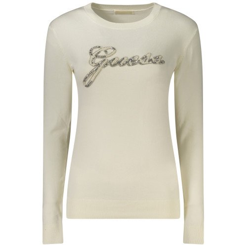 GUESS JEANS Naiste sviiter, valge