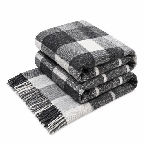 Bollire Wool Blend Throw...