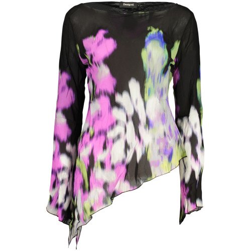 DESIGUAL Naiste sviiter, must