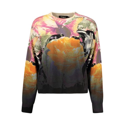 DESIGUAL Naiste sviiter, must