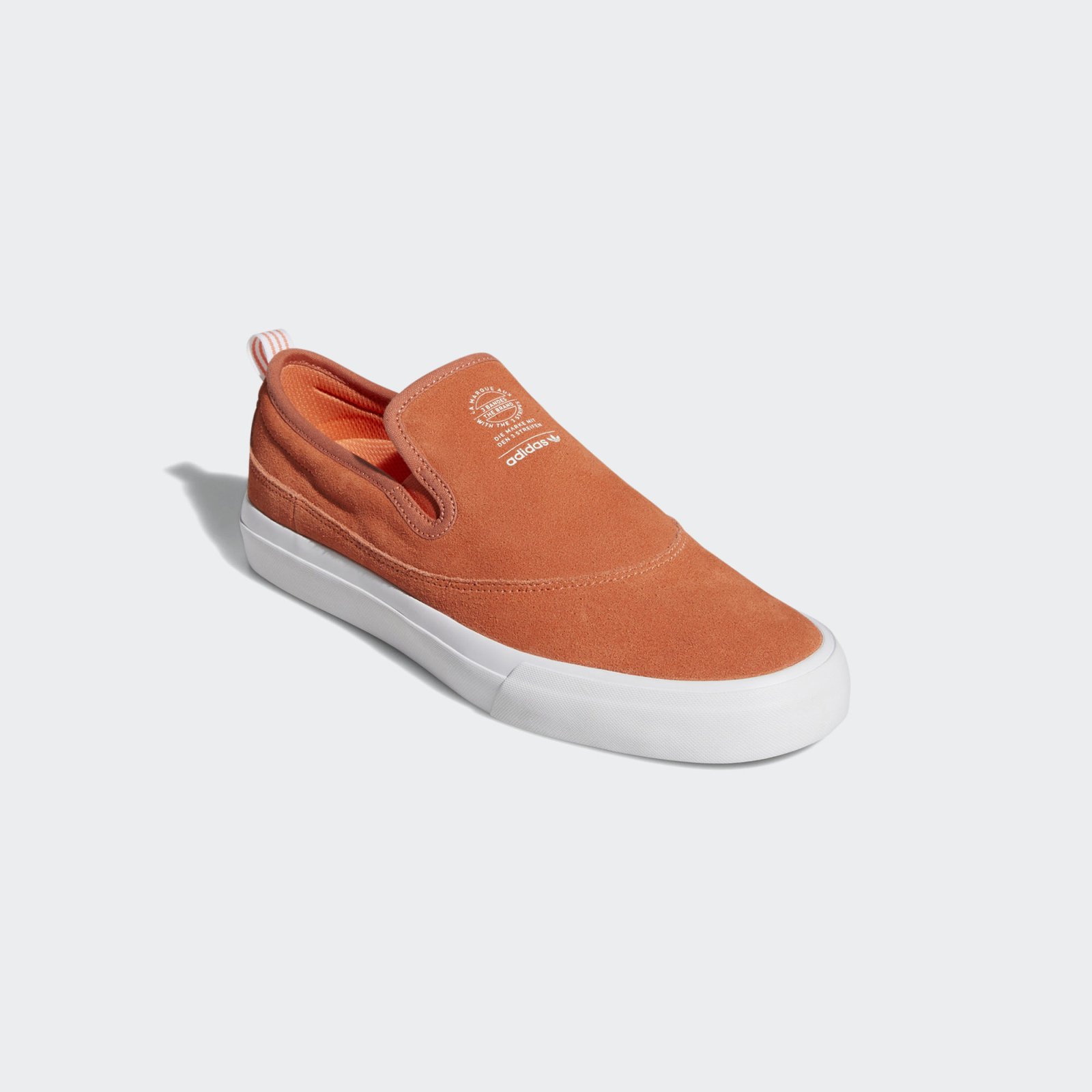 adidas matchcourt slip on skate shoes